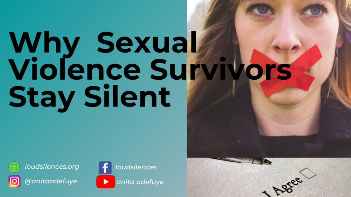 Why sexual violence survivors stay silent